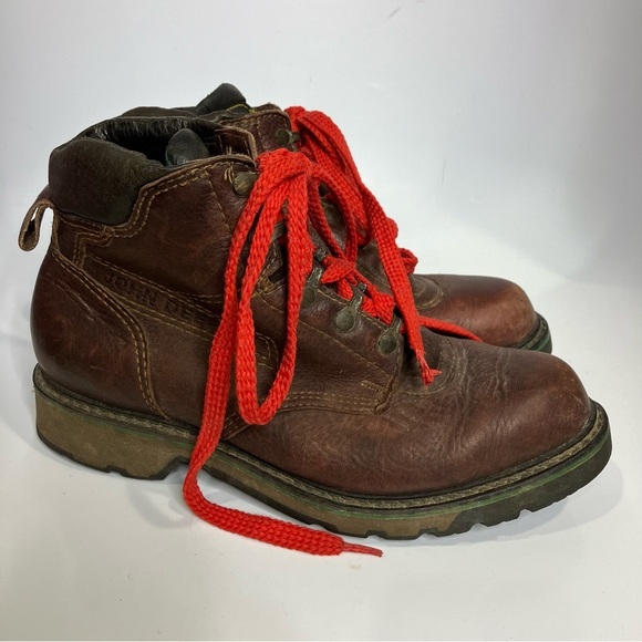John Deere leather work‎ boots size 9.5 main image 7